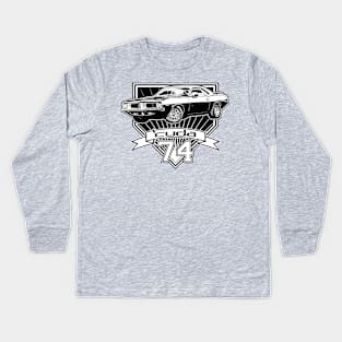 1974 Cuda Kids Long Sleeve T-Shirt